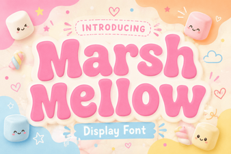 Get Creative with the Marshmellow Font