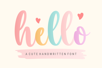 Hello Font: Craft Elegant Typography for Your Designs